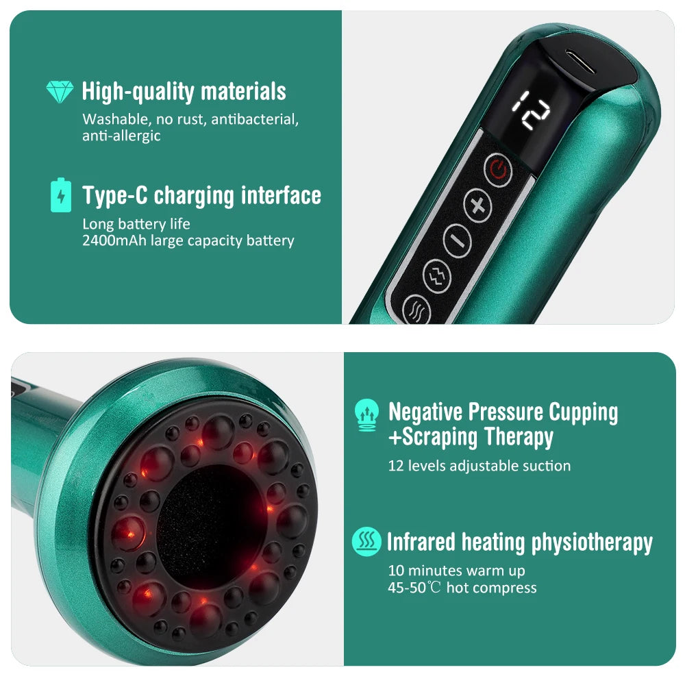 Rechargeable Cupping Device