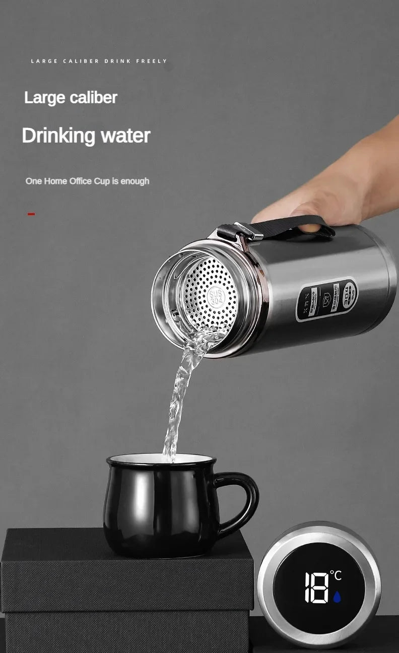 500ML-1Liter Stainless Steel Thermos Bottle