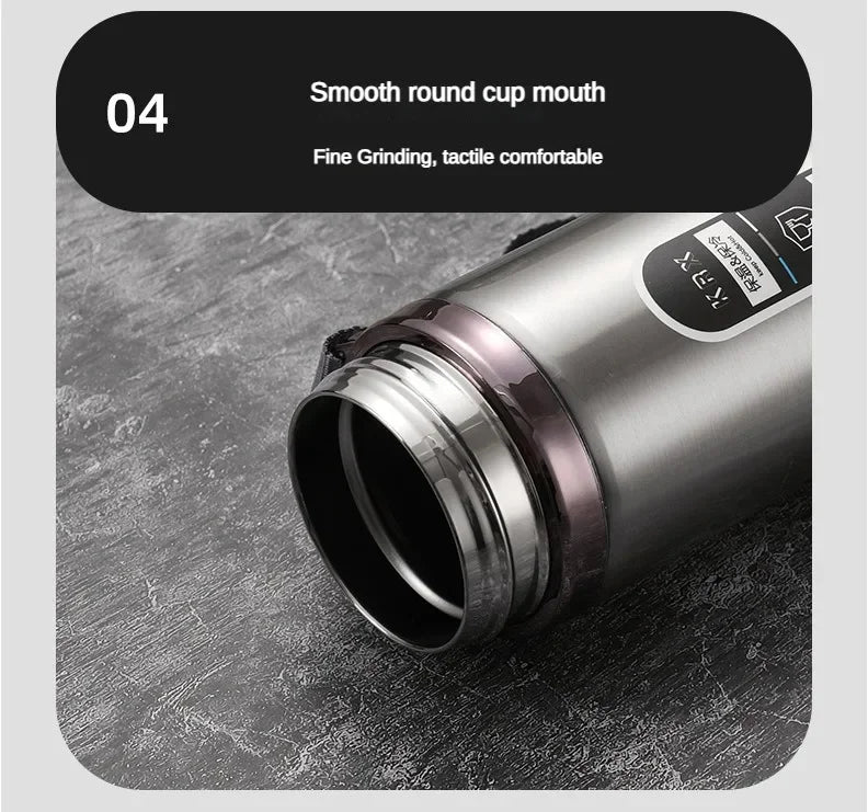 500ML-1Liter Stainless Steel Thermos Bottle