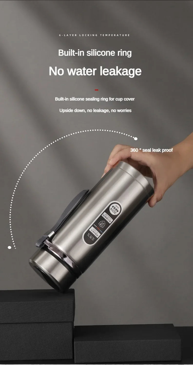 500ML-1Liter Stainless Steel Thermos Bottle