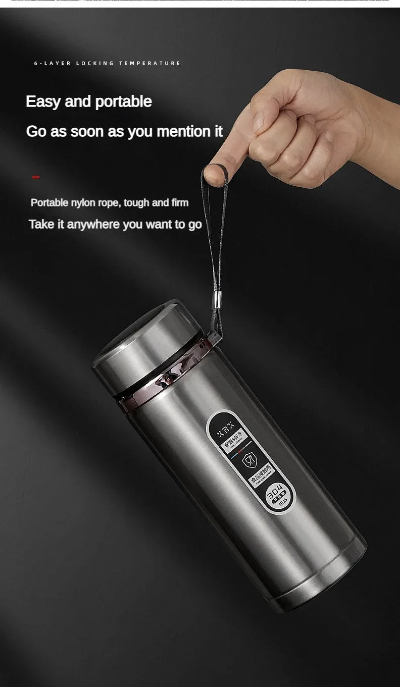500ML-1Liter Stainless Steel Thermos Bottle