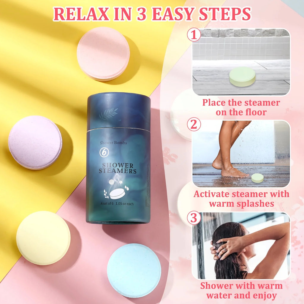 6 Scents Bath Bombs