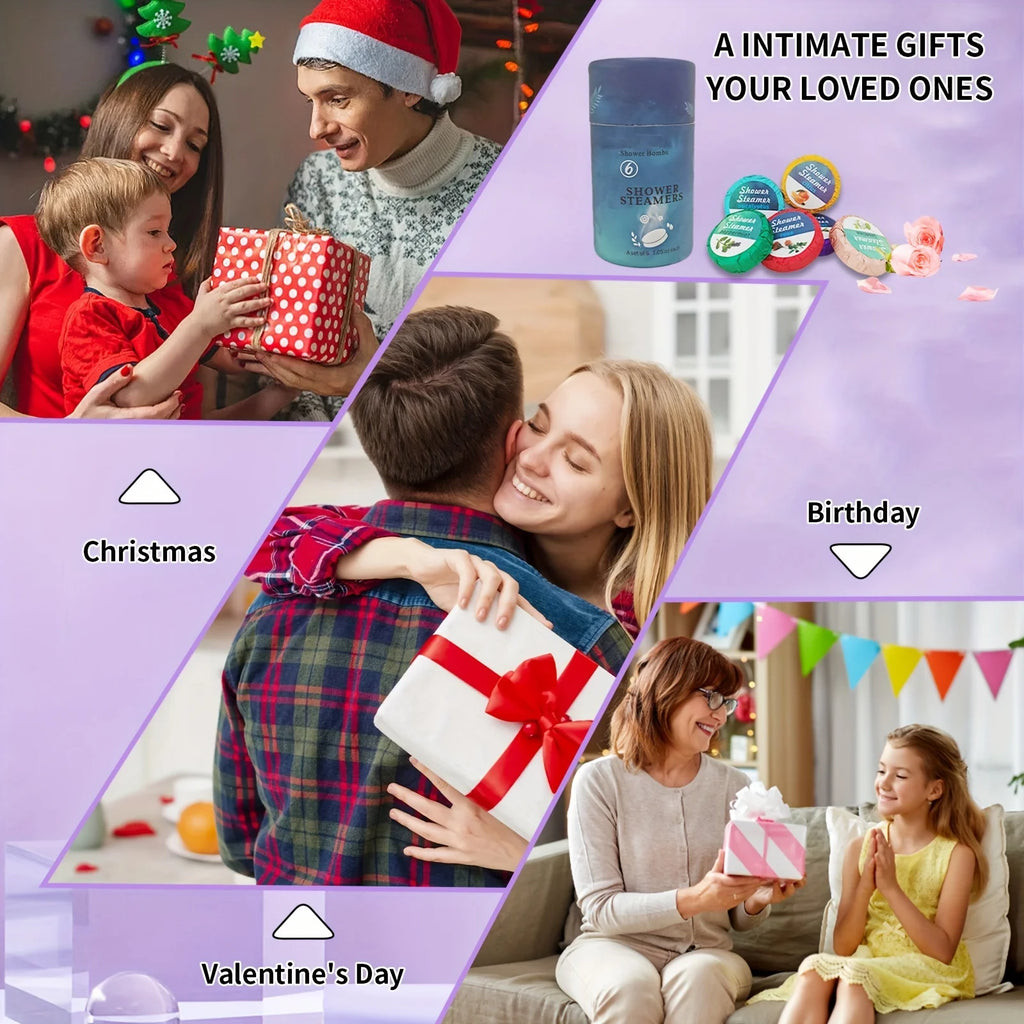 6 Scents Bath Bombs