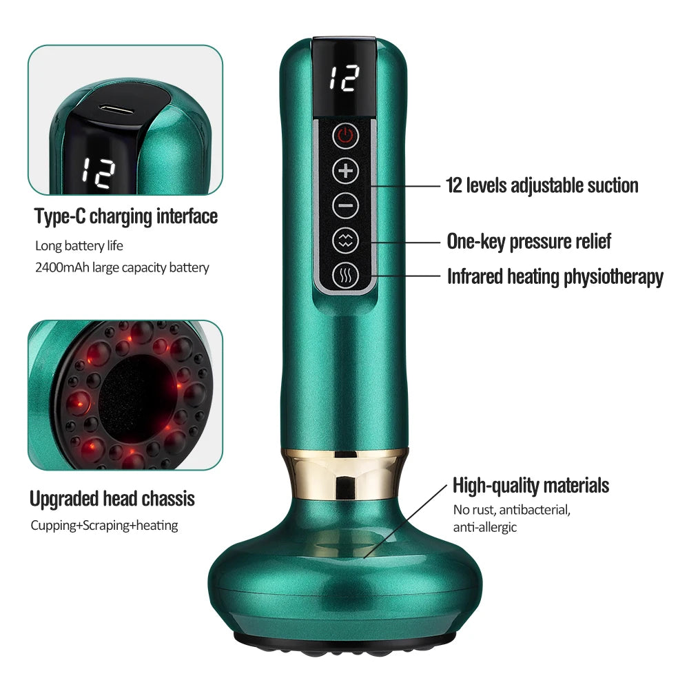 Rechargeable Cupping Device