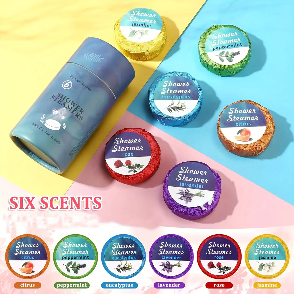 6 Scents Bath Bombs