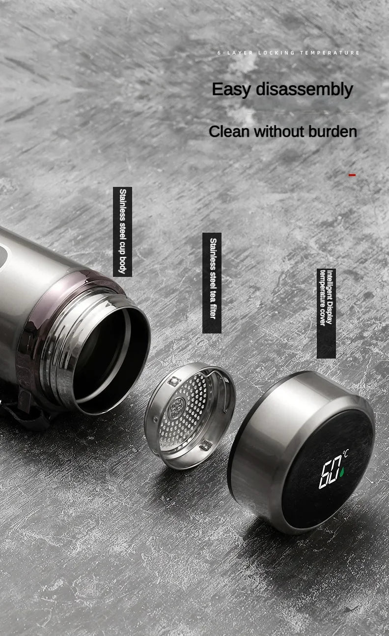 500ML-1Liter Stainless Steel Thermos Bottle
